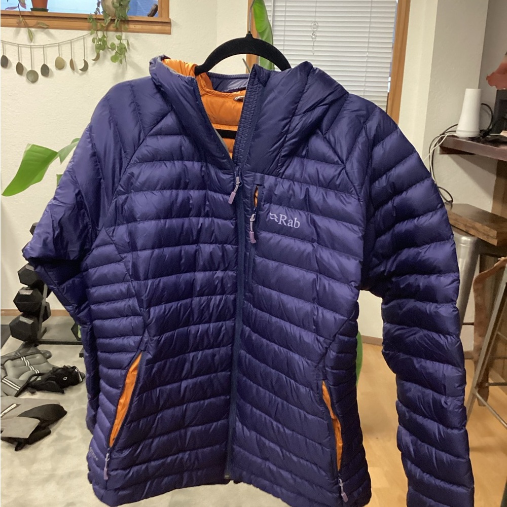 Rab Blue Puffer Microlight Alpine Jacket